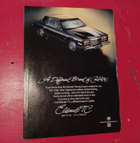 RARE 1982 CADILLAC ELDORADO TOURING COUPE TC VINTAGE CAR AD