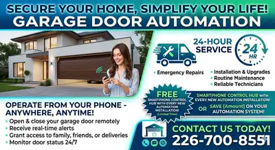 Garage door Automation, View more