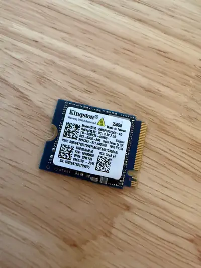 Kingston 256GB ssd , View more