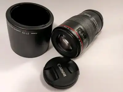 Canon 100mm F2.8L IS USM Macro Lens, View more