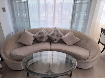Curved Sectional Sofa, View more