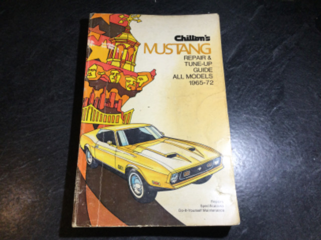 1965-1972 Ford Mustang Mach 1 GT Shelby Boss CJ 429 Shop Manual in Non-fiction in Parksville / Qualicum Beach