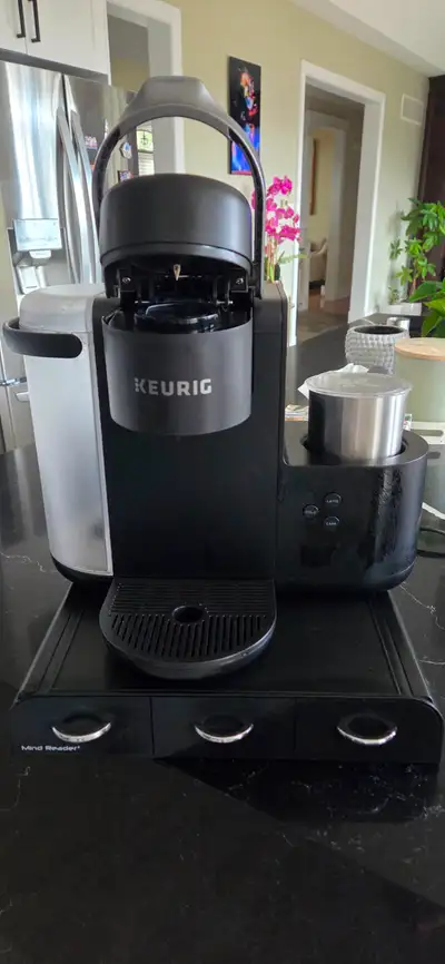 Keurig k-cup coffee maker with storage caddy, View more