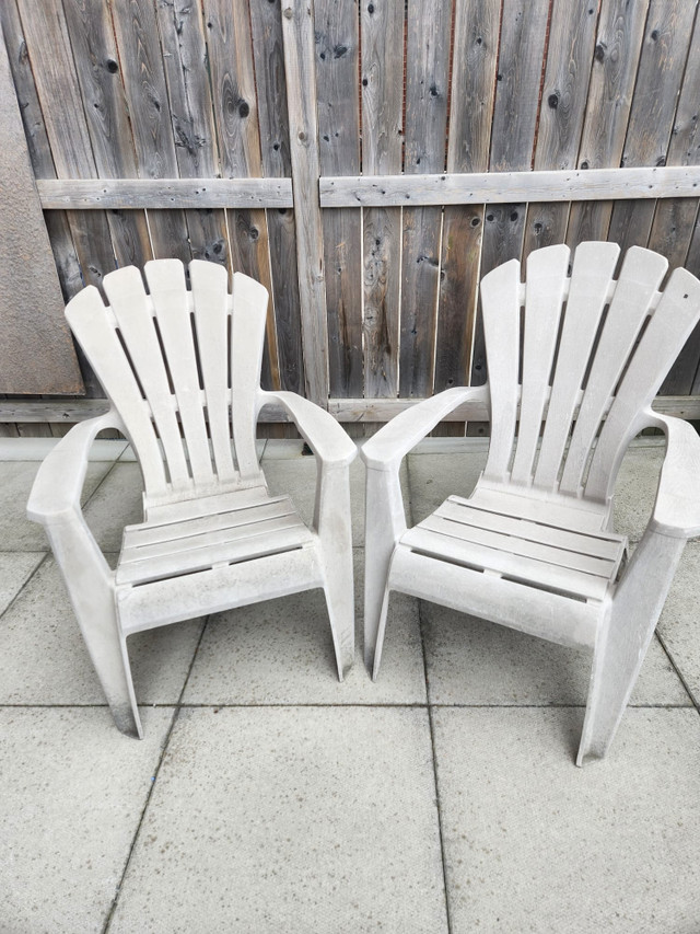 Muskoka Plastic Outdoor Patio King Size Chairs. in Patio & Garden Furniture in City of Toronto