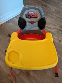 Disney Cars food chair booster Lightning McQueen