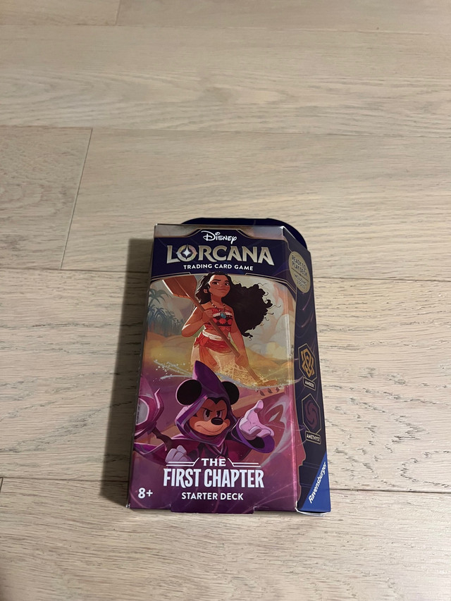 Disney Lorcana starter decks trading cards in Toys & Games in Vancouver - Image 3