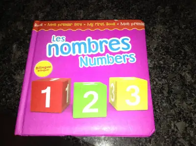 Numbers French board book for sale, View more