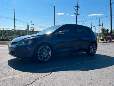 2016 Volkswagen Golf Sedan 1.8 turbo gas engine 5 speed manual transmission, tread line plus trim wi...