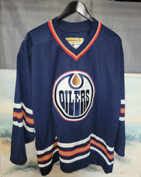 Edmonton Oilers Wayne Gretzky Vintage Sandow SK NHL Hockey Jersey