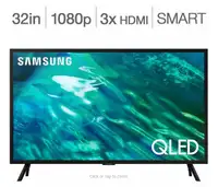 Télévision QLED 32'' QN32Q50AAFXZC 1080P HD Smart TV Samsung