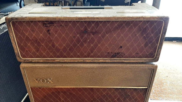 Early 1960's Vox AC30 head and cab in Amps & Pedals in Saint John - Image 2