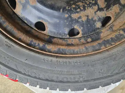 4 winter tires on rims in good shape. $200 (cash) for all 4. 16"