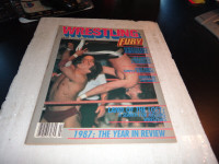revue lutte program magazine wrestling fury power gold belt wwe