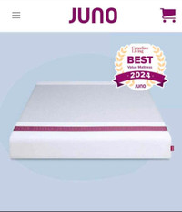 Brand new Juno Queen memory foam mattress 