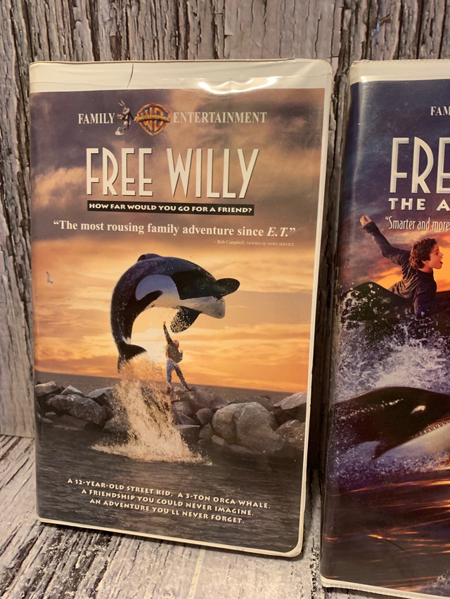 VHS Cassette / Free Willy 1,2 & 3 in CDs, DVDs & Blu-ray in City of Toronto - Image 4