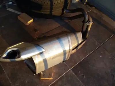 2012 Kawasaki 650 Motorcycle Muffler & Exhaust Pipe Excellent Condition, complete set for $200
