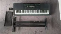 Casio WK-245 Keyboard with Stand and Beach Seat