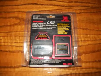 New Bright 6V niCd Rechargeable Battery Pack & Charger for Remote Controlled RC $40
