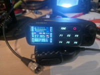 Cb radio anysecu cb 27,(2pcs),color display am/fm