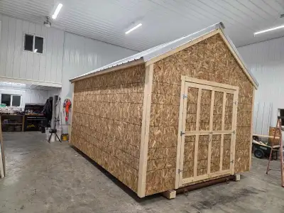 12×16 brand new shed. Door opening is 72"w ×80"h. Located 30 min east of edson. Delivery available....