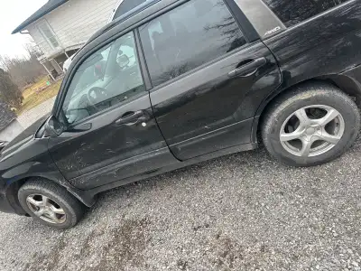 2004 run and drives a frameless oil spray brand new brakes brand new tires. It needs some muffler wo...