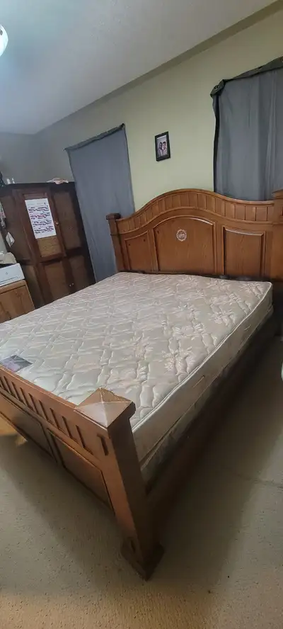 King mattress with 2 mattress box for sale in Timberlea, View more