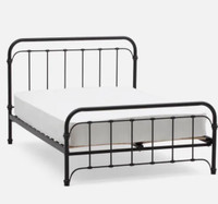 Double metal bed frame  