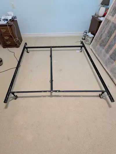 Queen Size Metal Bed Frame, View more