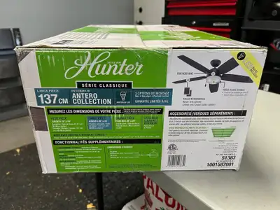 Hunter Ceiling Fan for sale - NEW, View more