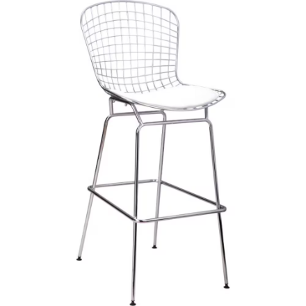 Chrome Bar Stool Chair in Chairs & Recliners in Markham / York Region - Image 2