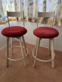 Kitchen swivel stools (2)