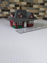 Ho scale model train station
