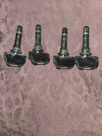 Hi I have some auto parts for sale 2024 Jeep grand Cherokee tire sensors 4 for sale asking $100 obo.