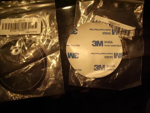 Bass Drum Patch - Black - 2.5 Inch in Drums & Percussion in Hamilton - Image 3