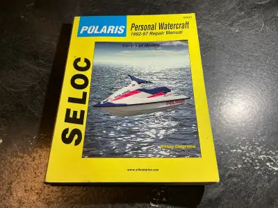 1992-1997 Polaris 650-1050 Personal Watercraft Manual Jet Ski, View more