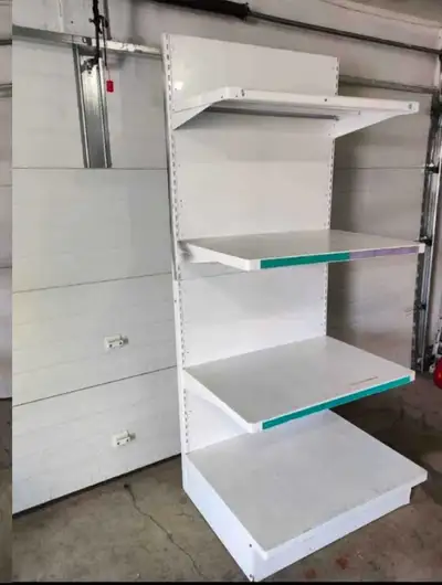 Good condition. It can be disassembled in half for transportation. Using at garage. Still clean. Dim...