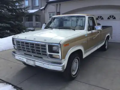 Immaculate Condition 1980 Ford F-150 4X2 Regular Cab Custom