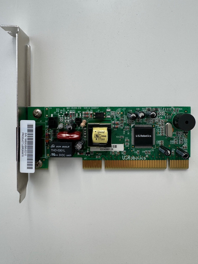 USRobotic V.92 PCI Software Faxmodem USR5670 in General Electronics in City of Toronto