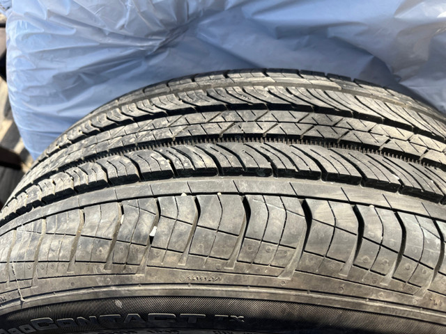Like New - Continental Pro-Contact tires 215/55R17 in Tires & Rims in Regina