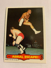 1985 Series 2 O-Pee-Chee WWF Wrestling #49 Tony Atlas Card.