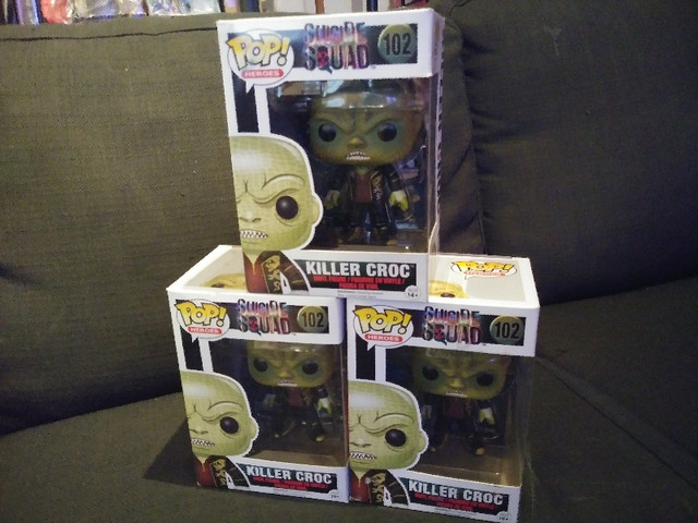 Figurines Funko Pop! Suicide Squad Killer Croc Vinyl Figures dans Jouets et jeux  à Ville de Montréal