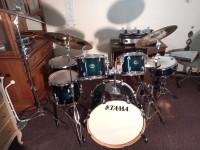 6pc. Tama Drum kit + stands and cymbals