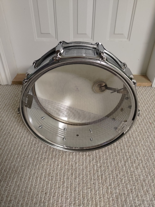 Sound Percussion - 14.5" x 6.25" Silver Snare Drum in Drums & Percussion in Burnaby/New Westminster - Image 2