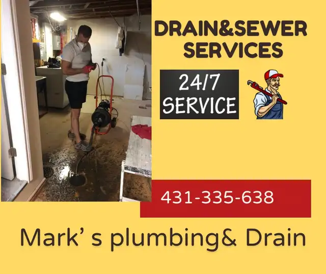 24/7  DRAIN & SEWER  ☎️ 431-335-0638628632310615071211