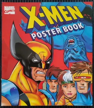 ⬇️VINTAGE 1994 X-MEN POSTER BOOK, View more