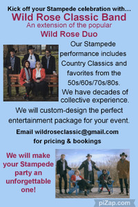 Kick off your Stampede event with Wild Rose Classic Band!