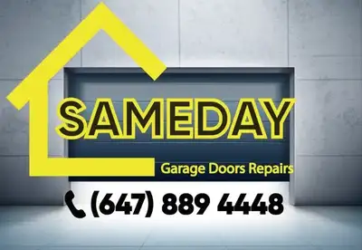 Garage Door - Springs - Cables - Automatic Opener and more... Oakville, Milton, Orangeville - Mono -...