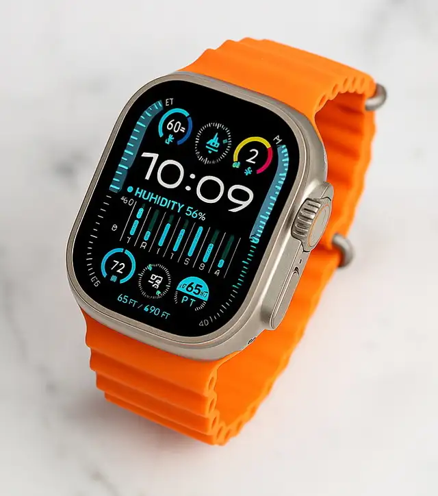 NEW Discreet & Efficient Smart Watch – Orange | Smart watch