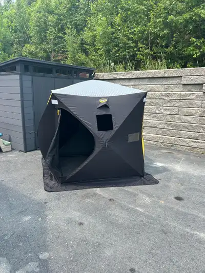 Portable fishing hut, View more