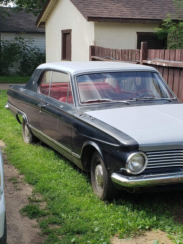 1964 plymouth valiant v200 273 push button automatic 2 door runs